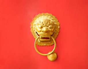 Chinese door handle
