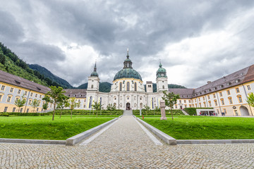 Fototapeta premium Abbazia di Ettal in Baviera