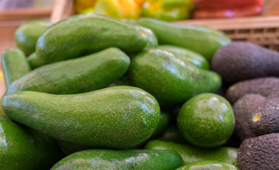 organic avocado sold at local farmers market
