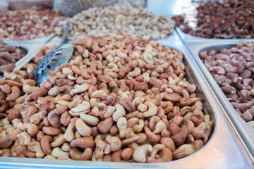 roasted cashew at city farmers market