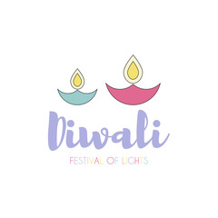 Happy Diwali text design