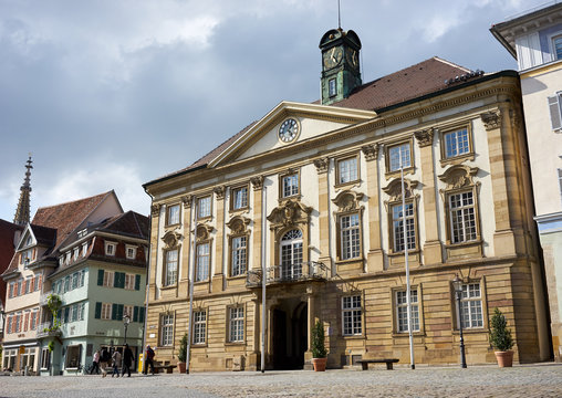 New Town Hall of Esslingen in Germany / Residential Building in Esslingen - Former Palais of Baron von Palm in the 18th century