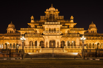 Naklejka premium Albert Hall (Central Museum), Jaipur