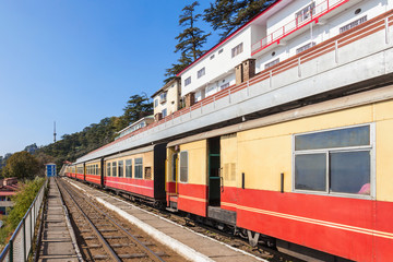Fototapeta na wymiar Shimla Railway station