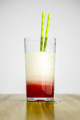 banana cherry drink