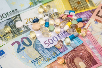 pills and euro