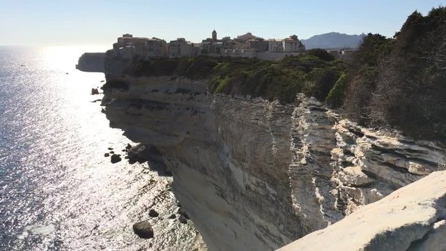 Bonifacio vista dalla falesia