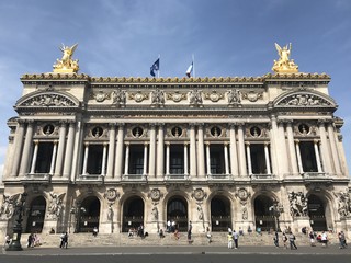Fototapeta na wymiar Opera garnier Paris France 