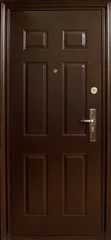 Obraz premium Entrance door (metal door)