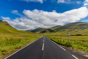 Scottish countryside in summer