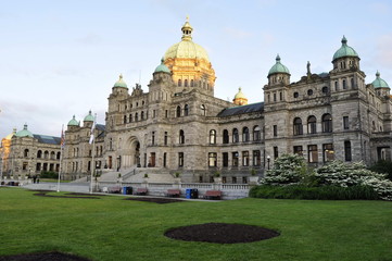 Obraz premium British Columbia Legislature, Victoria, Canada