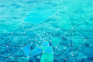 Ocean water background