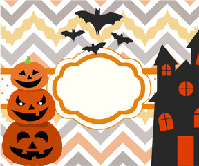 Halloween postcard