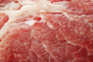 Fresh raw meat, close up