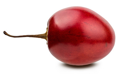 Fresh tamarillo isolated on white background