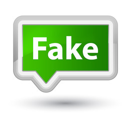 Fake prime green banner button