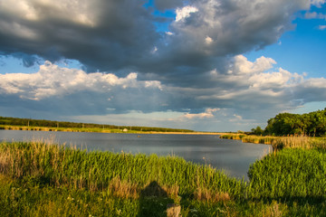 Taurian steppe near the Galyuki pond