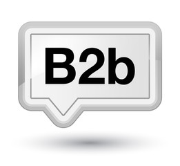 B2b prime white banner button
