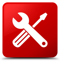 Tools icon red square button