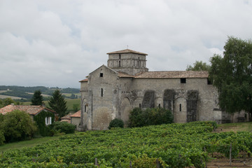Fototapeta na wymiar French Church in the countryside 2