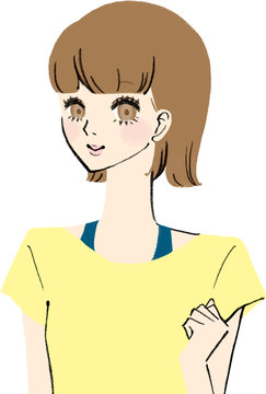 元気な女性