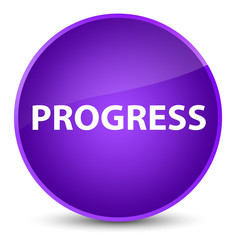 Progress elegant purple round button