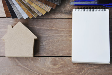 wood texture floor on wooden Background