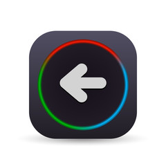 Dark MultiColor Web Button