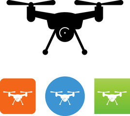 Drone Icon - Illustration