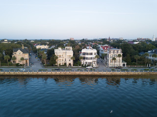 charleston skyline straight on shot