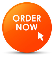 Order now orange round button