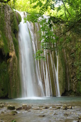 Fototapeta na wymiar Waterfall,forest