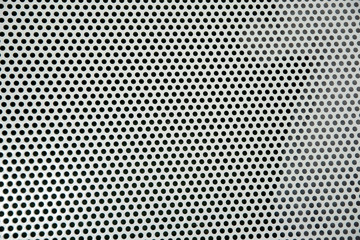 Metallic Texture - Metal Grid on wide Background