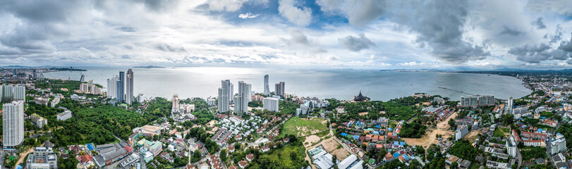 Fototapeta na wymiar Pattaya panorama
