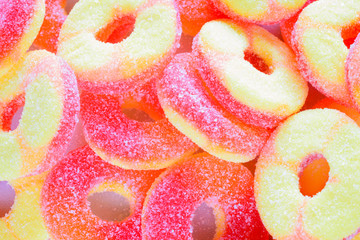 Full Frame Candy Background