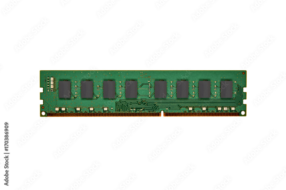 Wall mural random access memory
