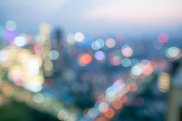 China's Shenzhen city in the night