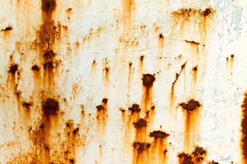 Abstract background of rusty metal gate