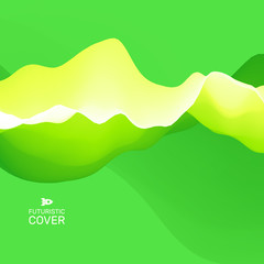 Abstract Background. Dynamic Effect. Futuristic Technology Style. Motion Vector Illustration.