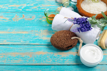 Spa background with a blank space