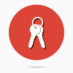 Key - vector icon.