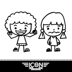 kid cartoon doodle
