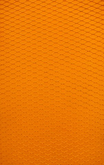 Yellow grating steel for background.