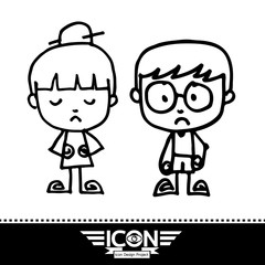 kid cartoon doodle