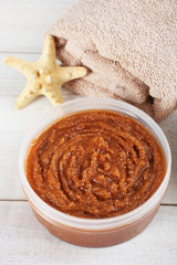 Cleansing body scrub