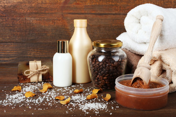 body scrub and natural ingredients