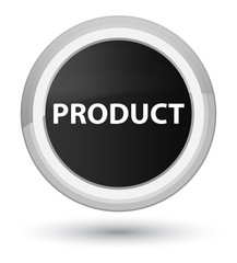 Product prime black round button