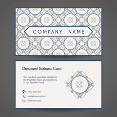Vector Business Card Template