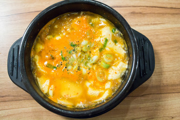 Soft tofu stew