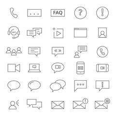 30 Chating Icons